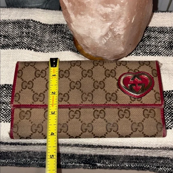 Gucci Tan and Red Women's authentic Wallet(project wallet) - Picture 15 of 16